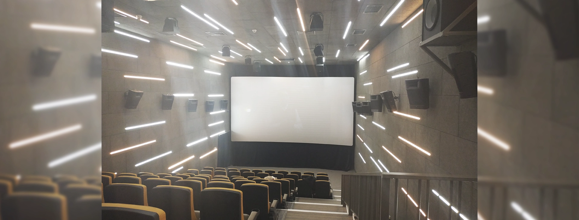 Освещение кинотеатров в ЦУМе г. Бишкек