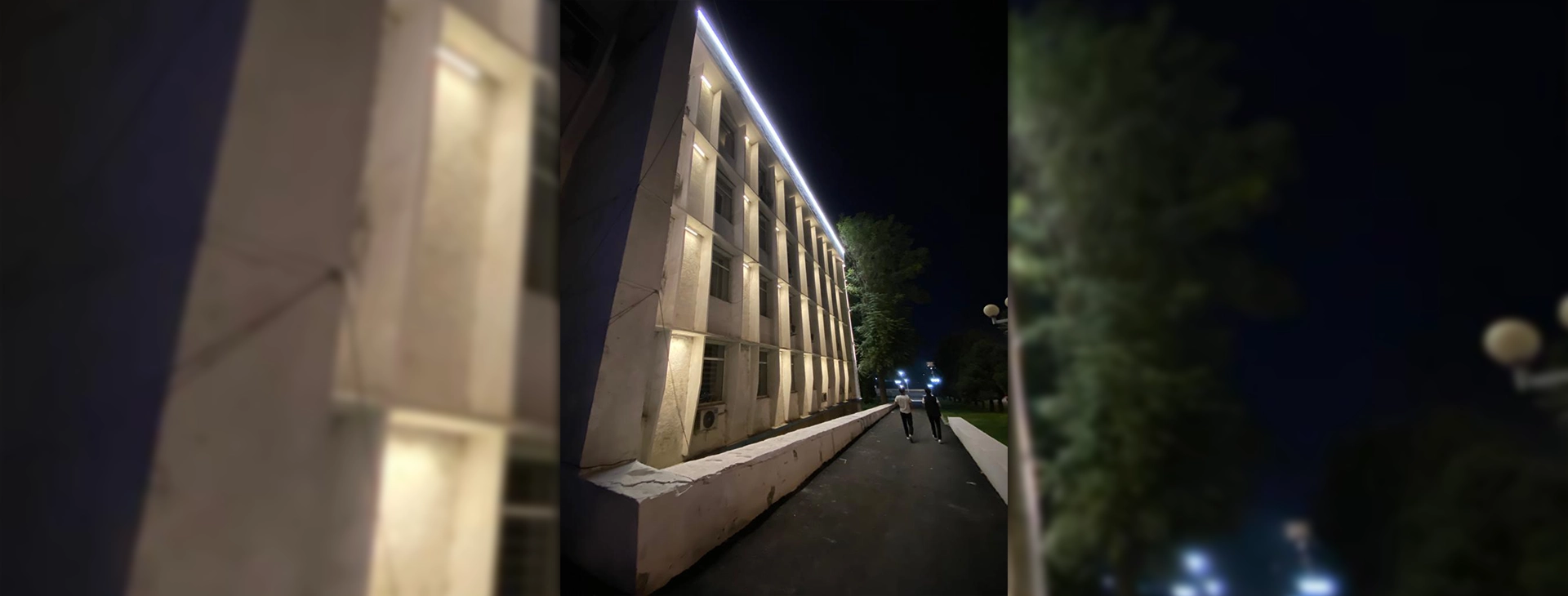 Поставка светильников для освещения здания мэрии г. Ош